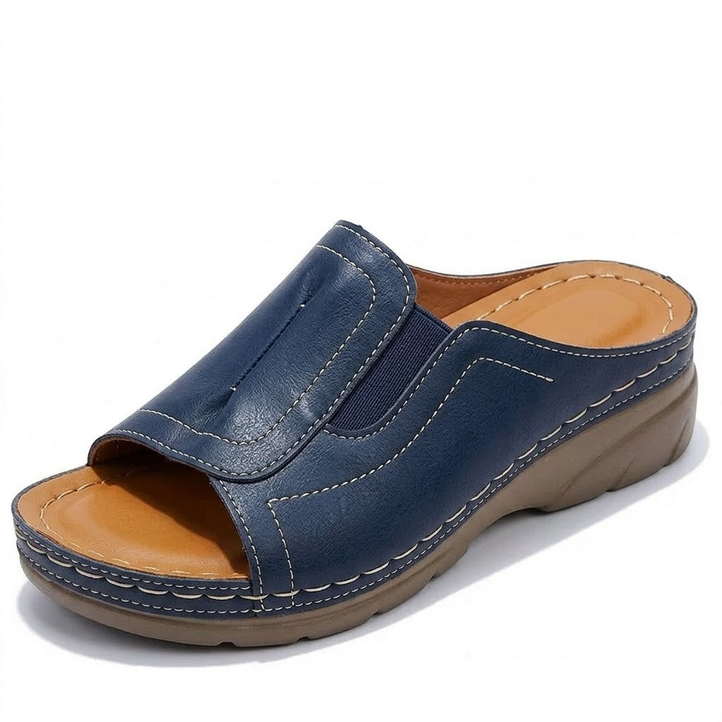 Van Veen | Orthopedische Slippers voor hielspoor, brede voeten & artrose