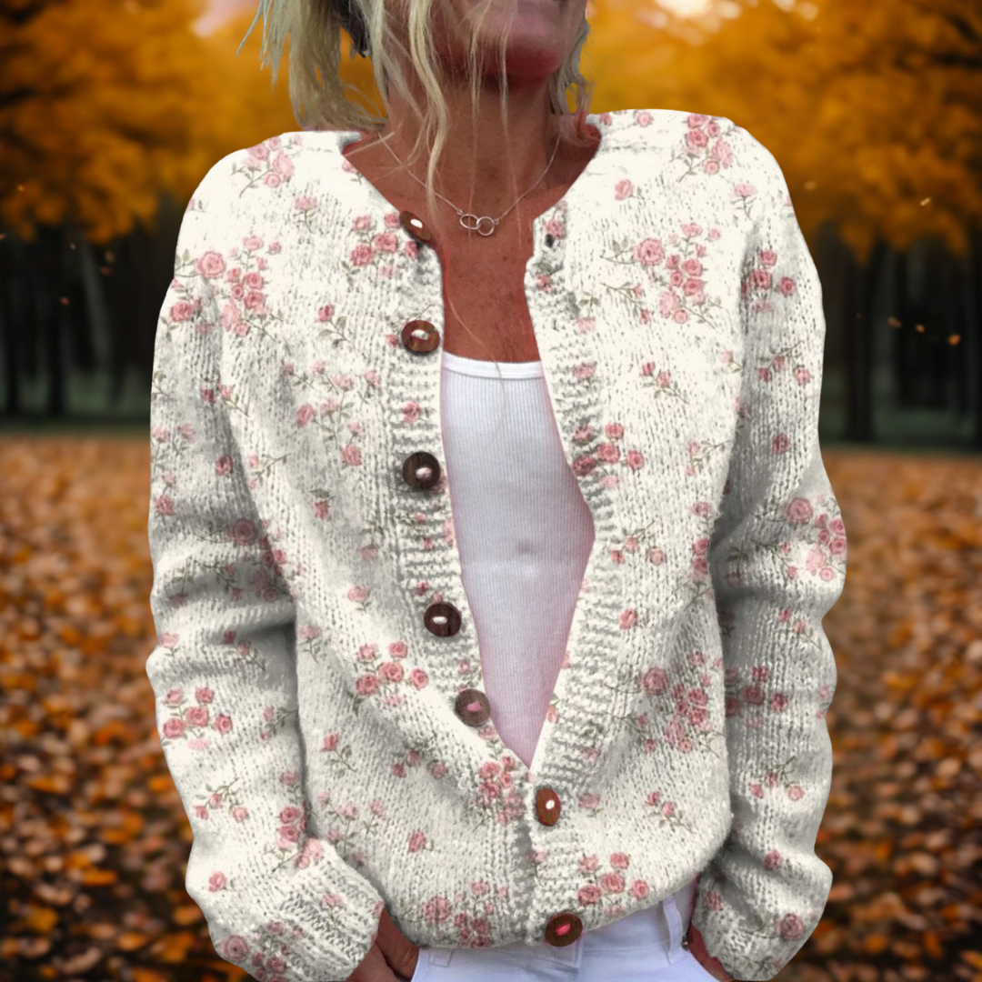STELLE | Cardigan Roze Pâle