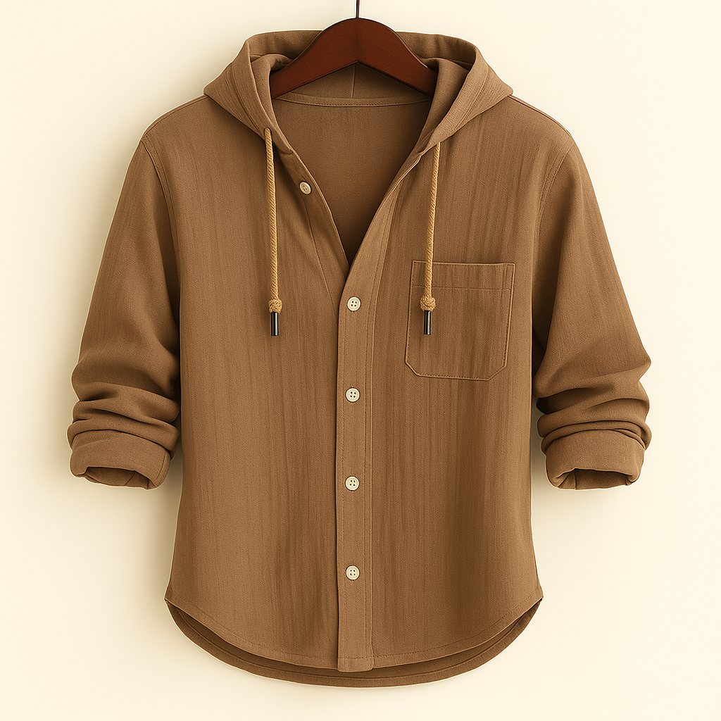 MARIANO | Hooded Shirt for Contemporary Comfort and Versatile Fashion