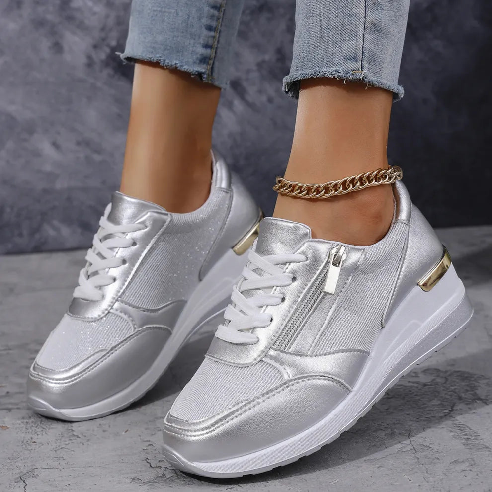 Orthopedische sneakers met rits