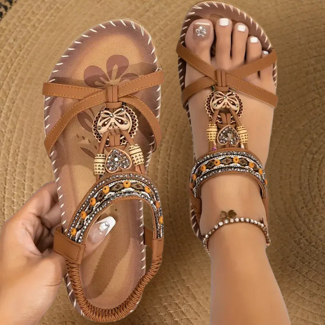 Patricia - Orthopedische sandalen voor Hielspoor, Brede Voeten & Artrose