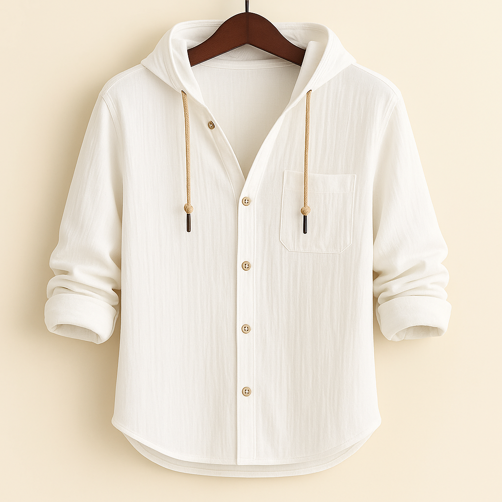 MARIANO | Hooded Shirt for Contemporary Comfort and Versatile Fashion