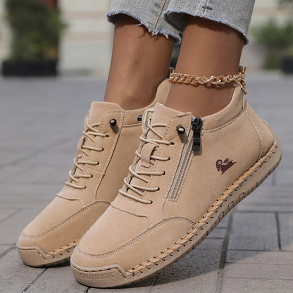 Van Veen Orthopedische Sneaker met Rits — Breed & Comfortabel