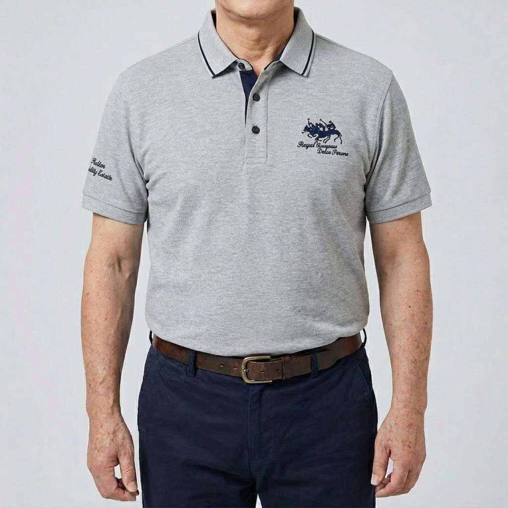 Lovas | Luxe Lichte Polo voor Heren