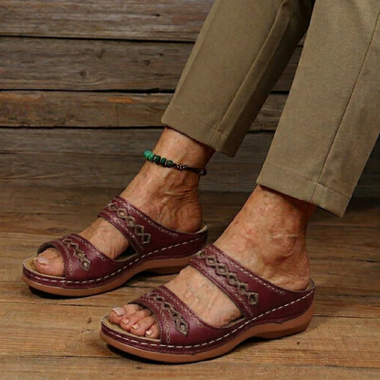 Lovas orthopedische sandalen voor hielspoor, brede voeten & artrose"