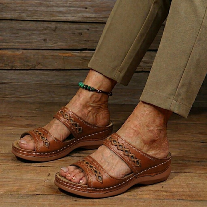 Lovas orthopedische sandalen voor hielspoor, brede voeten & artrose"