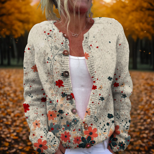 LEAH | Comfortabele Gebreide Cardigan voor Elke Dag