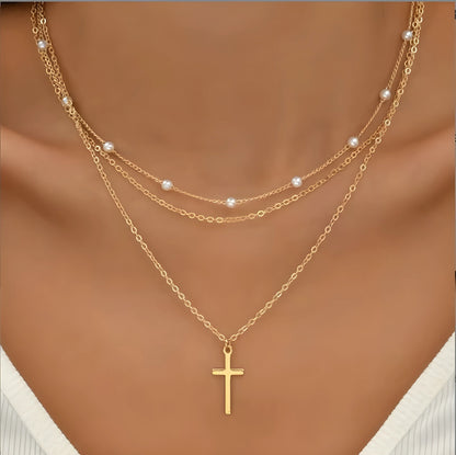 Maëlle – Gelaagde parelketting