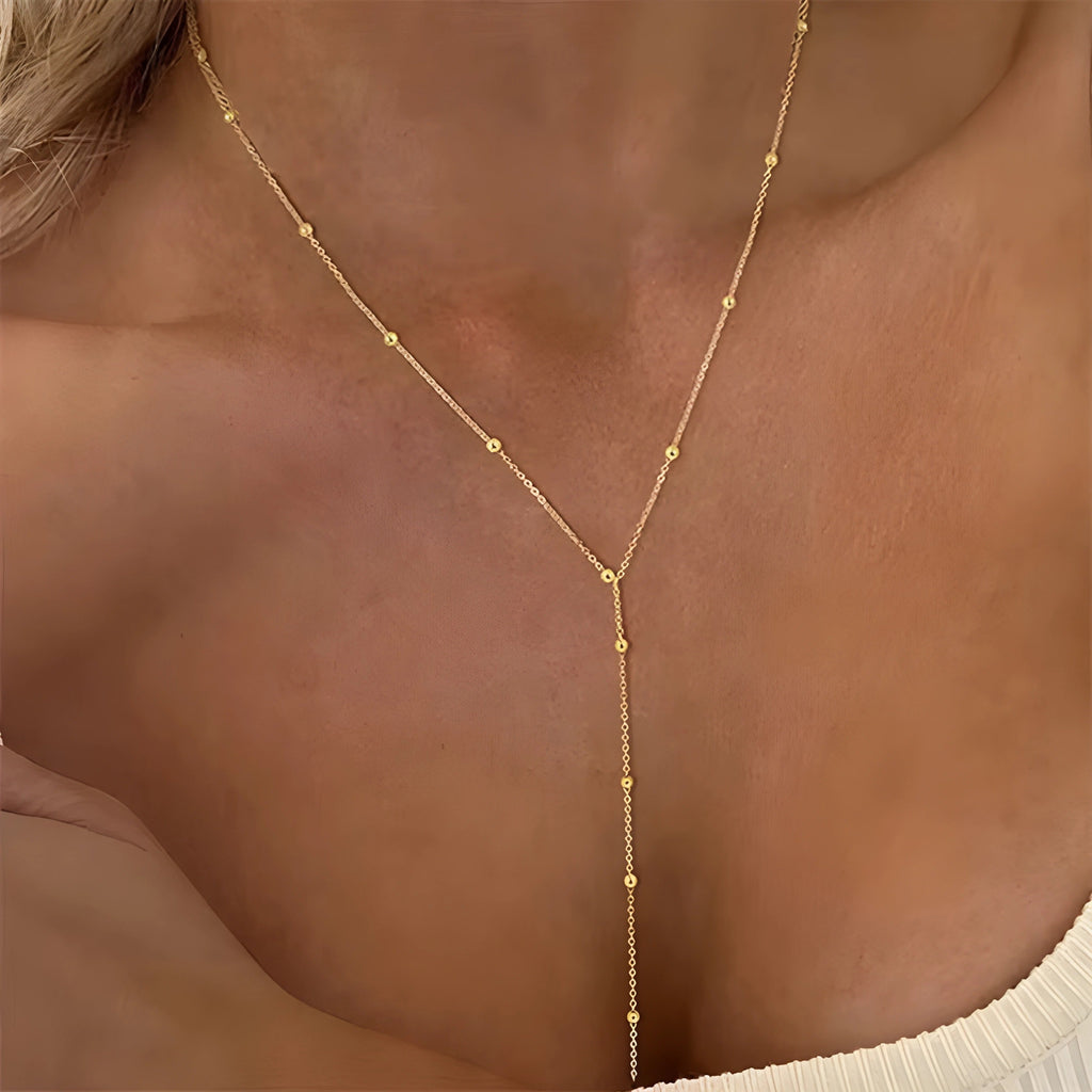 Eulalie – Delicate Y-vormige ketting