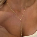 Eulalie – Delicate Y-vormige ketting