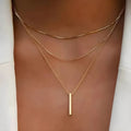 Thaïs – Simple Layered Necklace