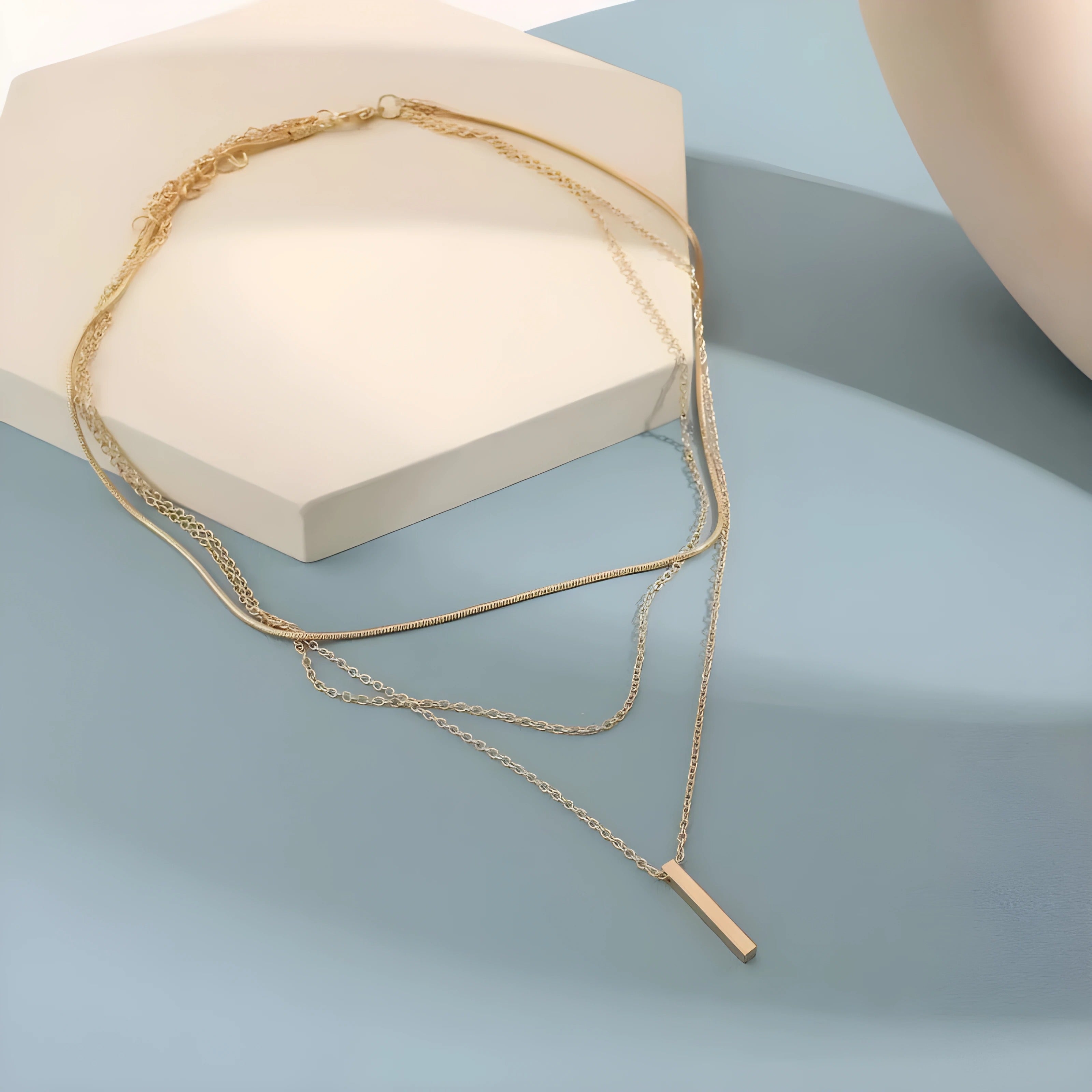 Thaïs – Simple Layered Necklace