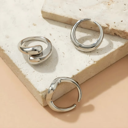 Lison – Delicate Ringset (3 stuks)