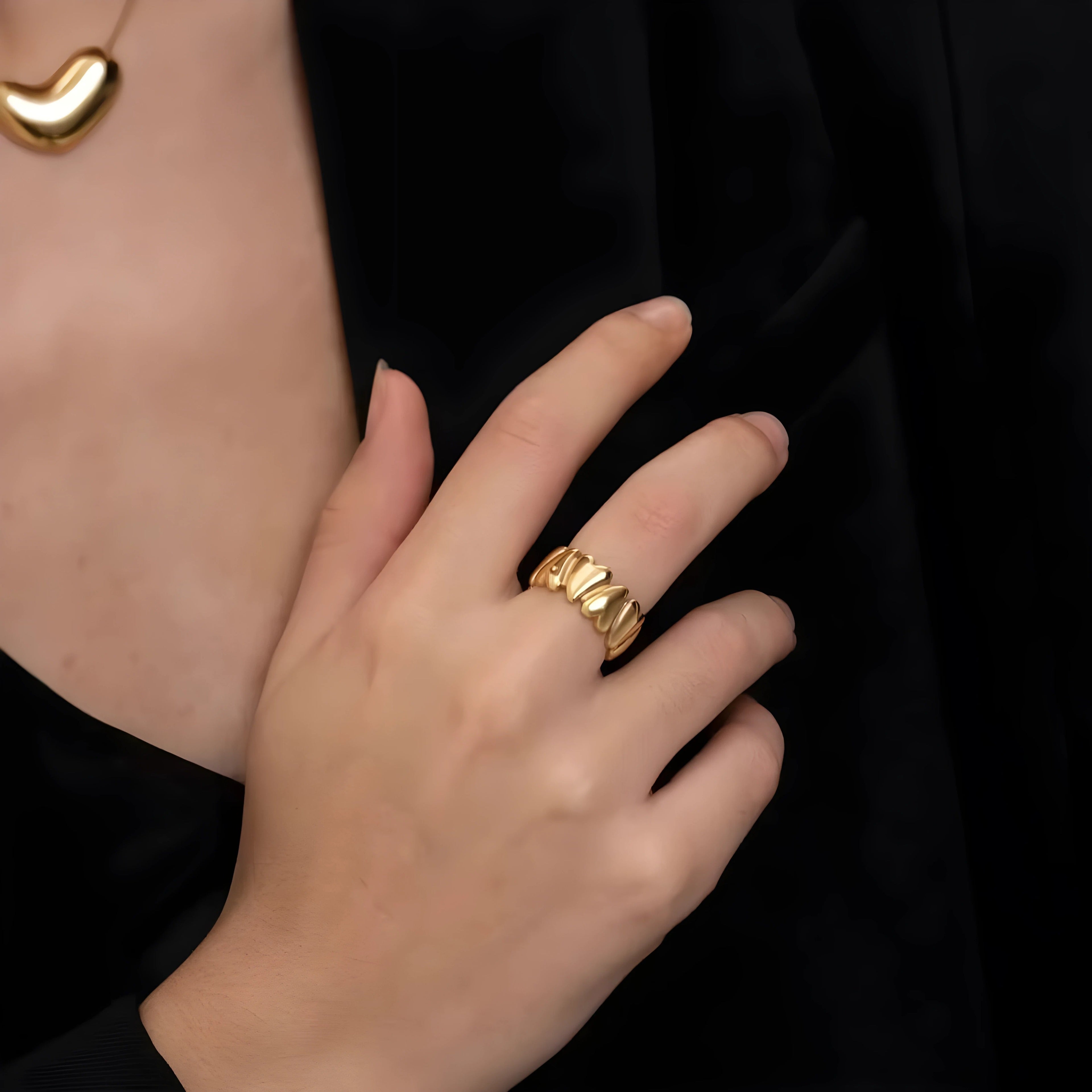 Mélisande – Verstelbare RVS Ring