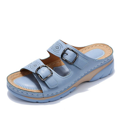 Van Veen orthopedische sandalen voor hielspoor, brede voeten & artrose"