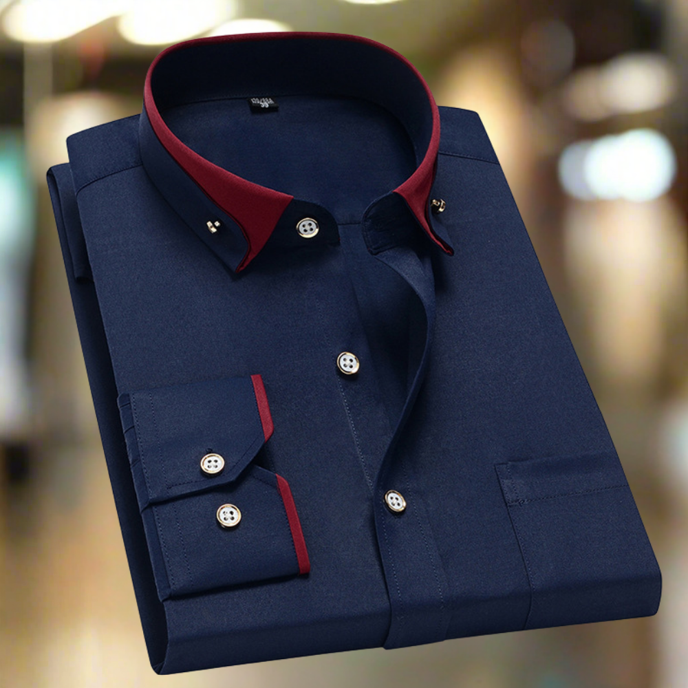 Adalbert | Classic Long-Sleeved Cotton Shirt