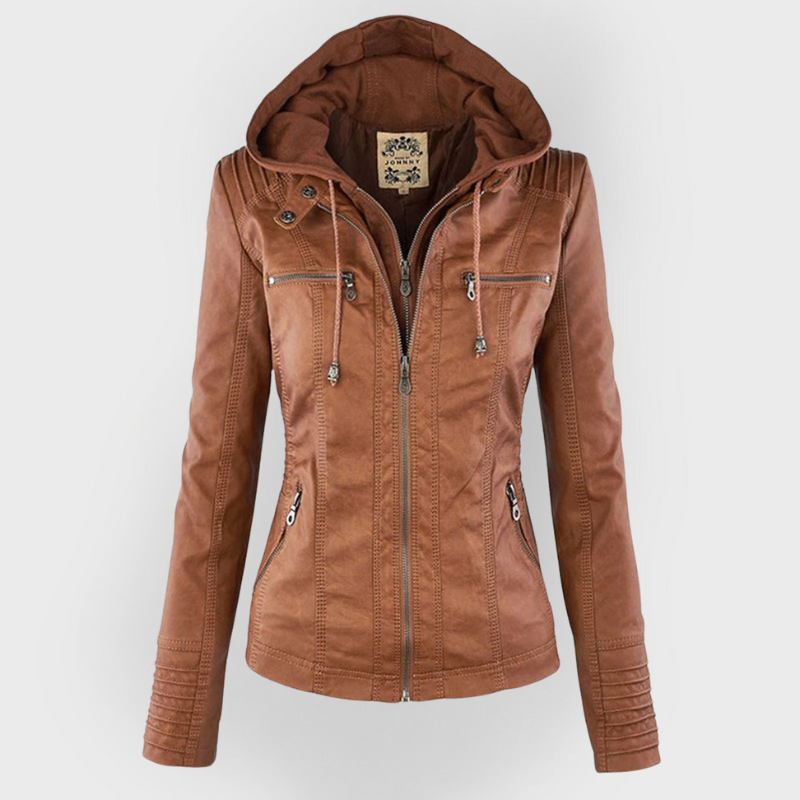 Katrine - Leren Herfst Jas