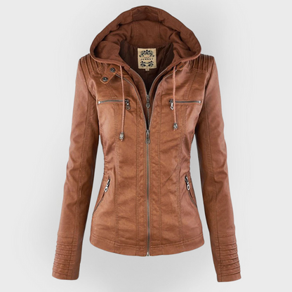 Katrine - Leren Herfst Jas