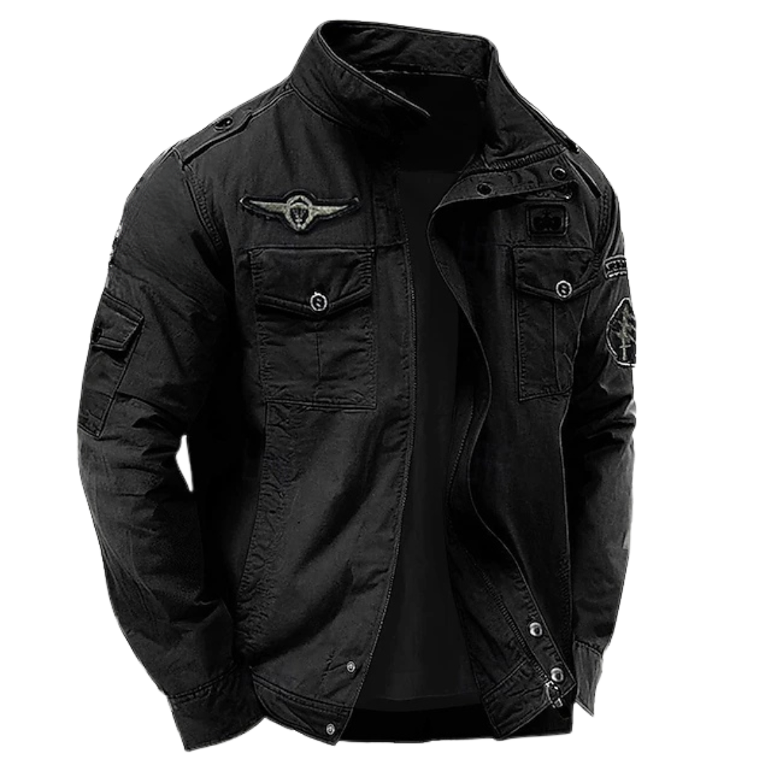 Militaire Cargo Jas | GESTRUCTUREERDE MILITAIRE JAS