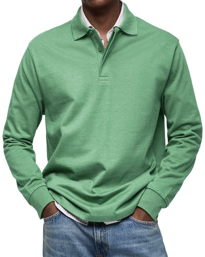Max | Luxe lange mouwen polo