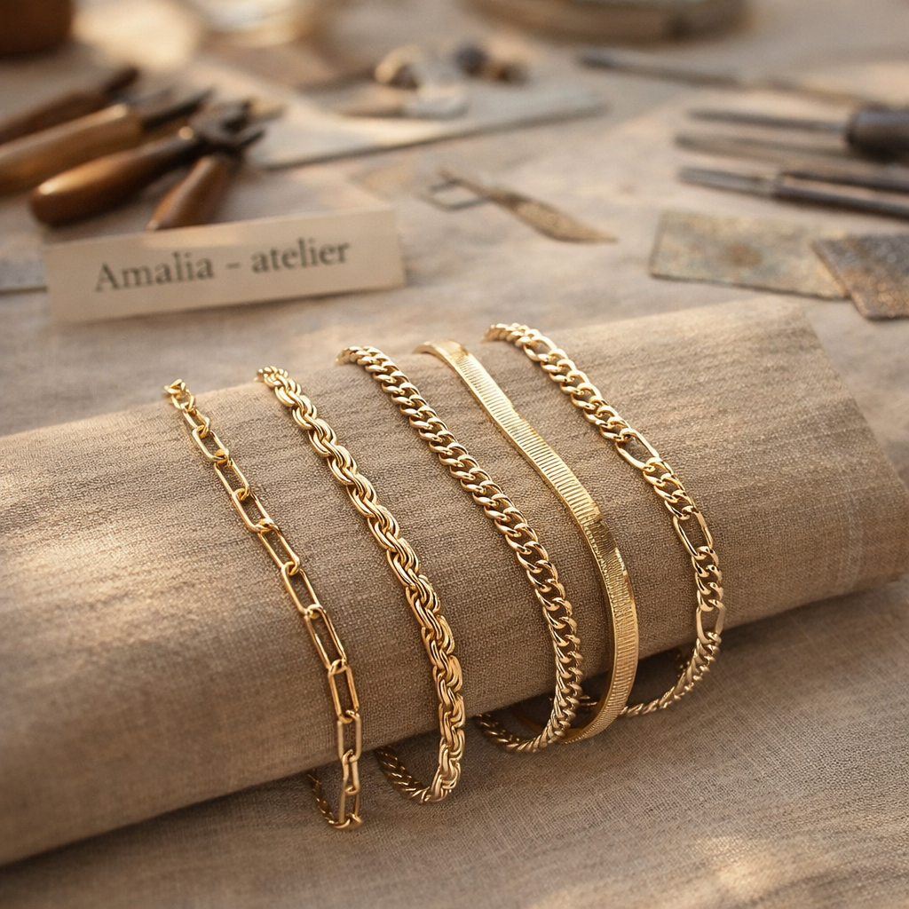 Elise Gouden Armbandenset – Tijdloos en Elegant