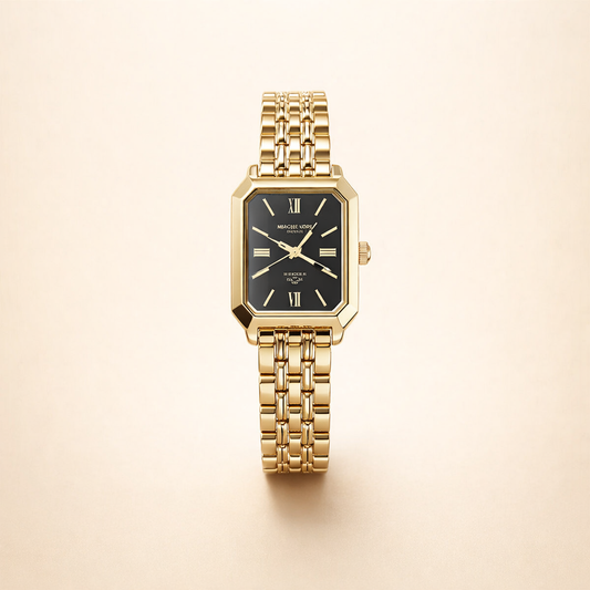 Elegante gouden horloge