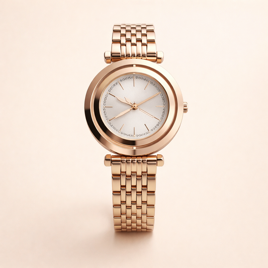 Elegante zilveren horloge