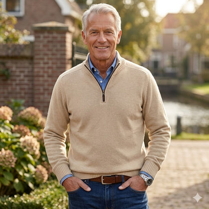 Lovas Zip Trui — Warm, Zacht & Stijlvol ( Tijdelijk 1+1 Gratis )