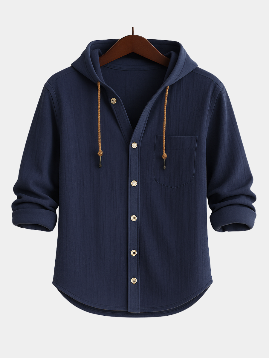 MARIANO | Hooded Shirt for Contemporary Comfort and Versatile Fashion