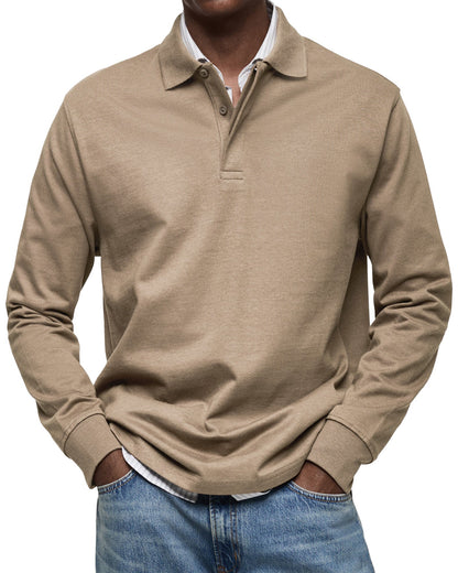 Max | Luxe lange mouwen polo