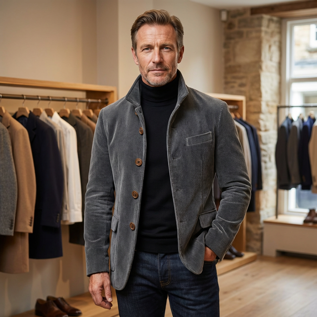 Carter™ | Elegante vintage-geïnspireerde jas voor heren