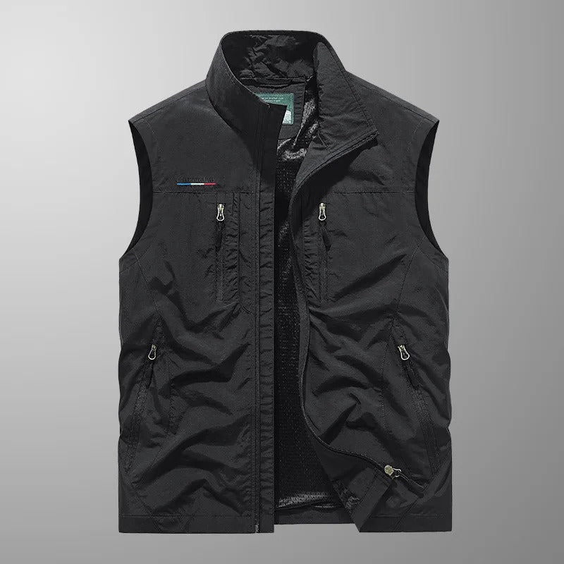 Van Veen | Ademend multifunctioneel gilet met meerdere zakken