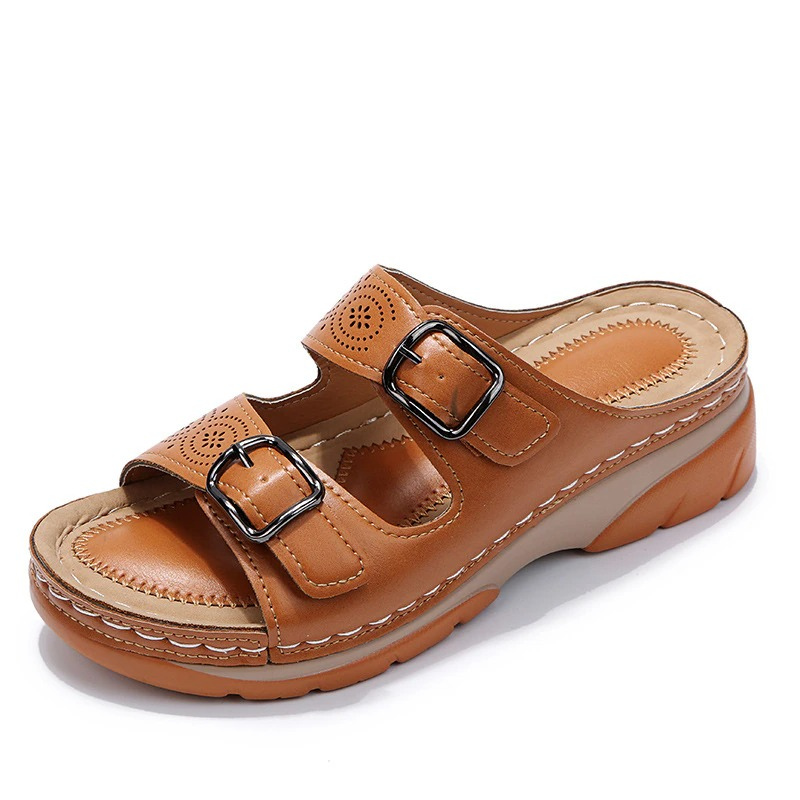 Van Veen orthopedische sandalen voor hielspoor, brede voeten & artrose"
