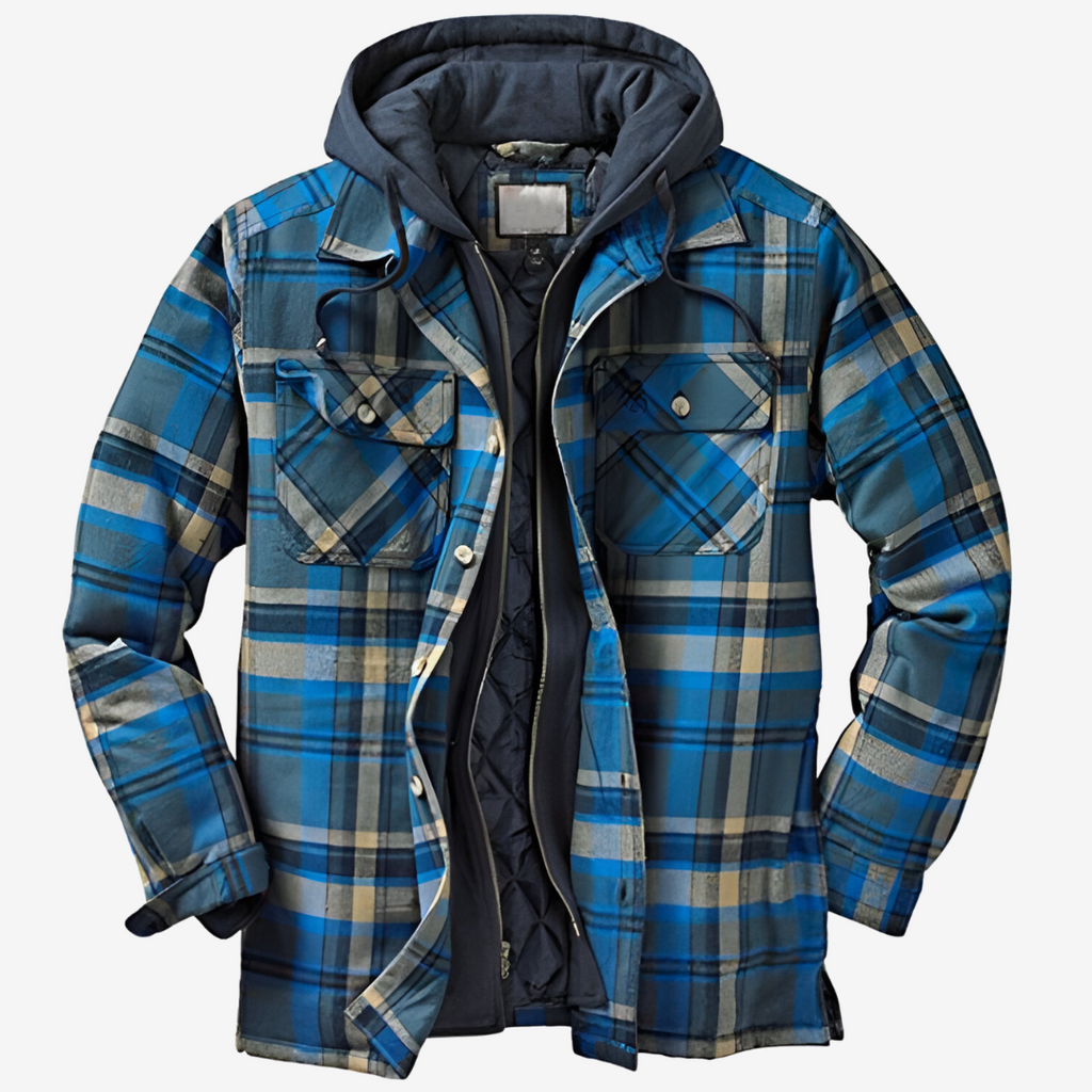 Sonny - Comfortabele flanellen jas