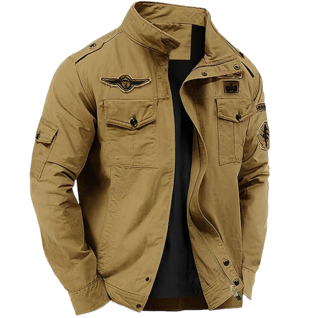 Militaire Cargo Jas | GESTRUCTUREERDE MILITAIRE JAS