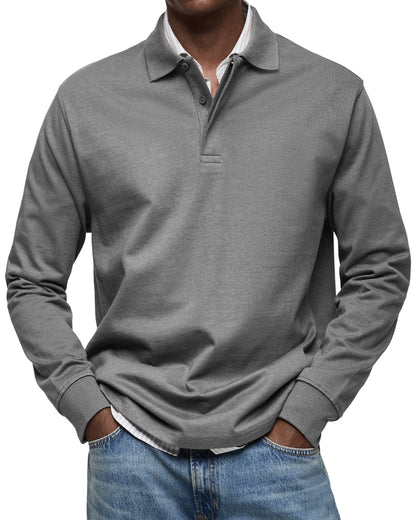 Max | Luxe lange mouwen polo