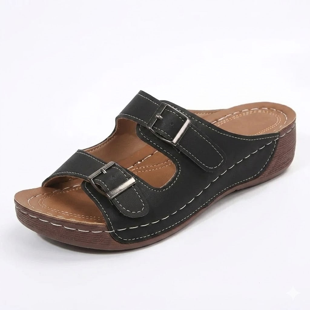 Van Veen orthopedische sandalen voor hielspoor, brede voeten & artrose"