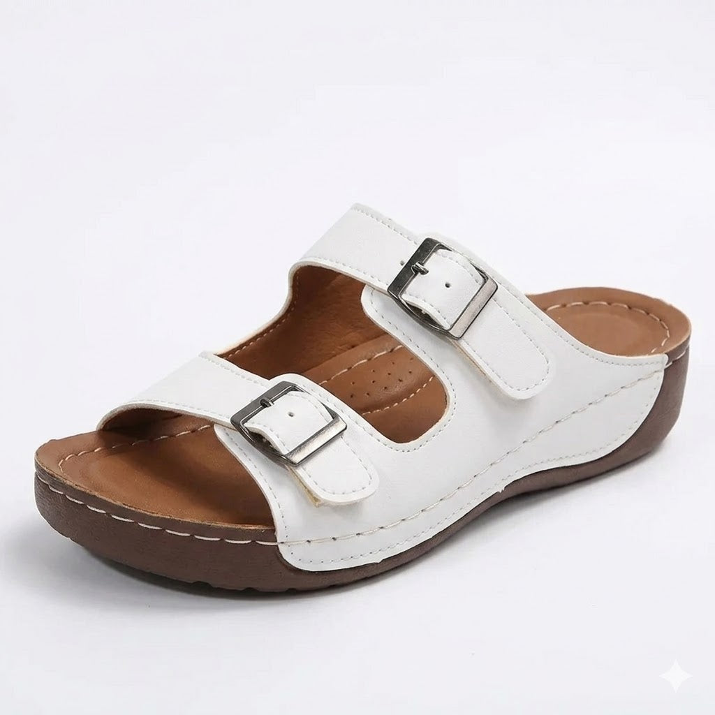 Van Veen orthopedische sandalen voor hielspoor, brede voeten & artrose"