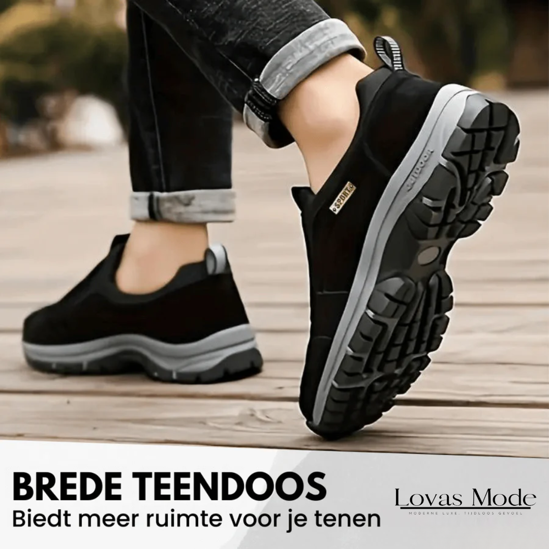 Wandelschoen voor pijnvrije voeten — speciaal voor mensen met brede voeten of voetklachten