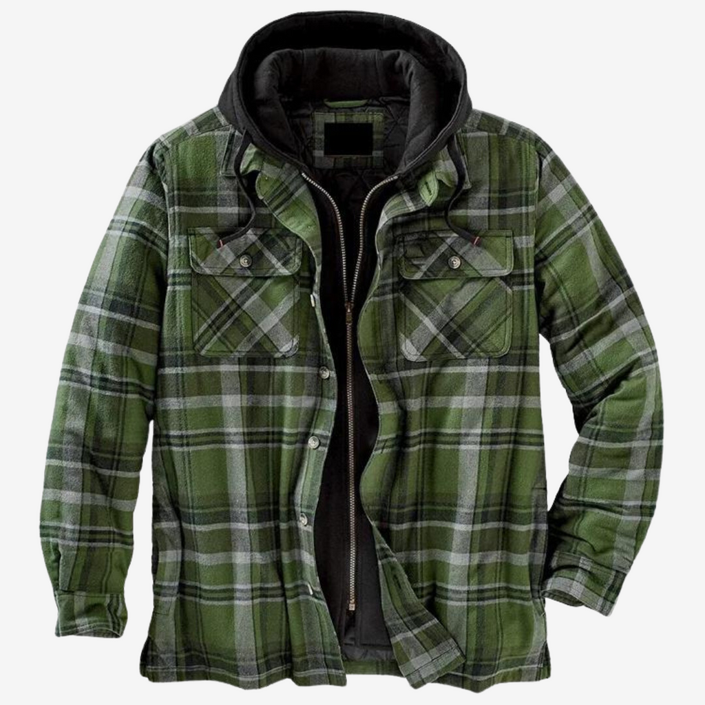 Sonny - Comfortabele flanellen jas