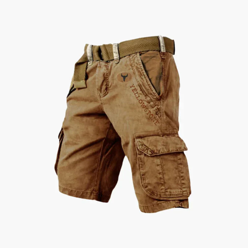 Van Veen - Korte comfortabele broek voor heren