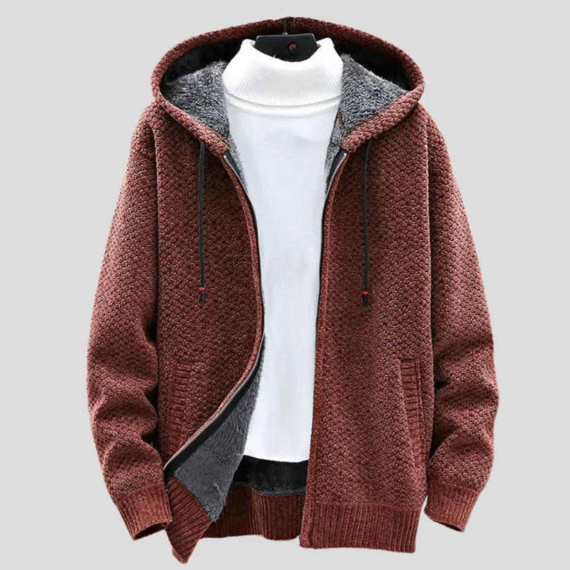 Lovas | Gebreide hoodie