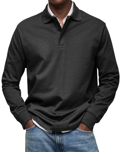 Max | Luxe lange mouwen polo