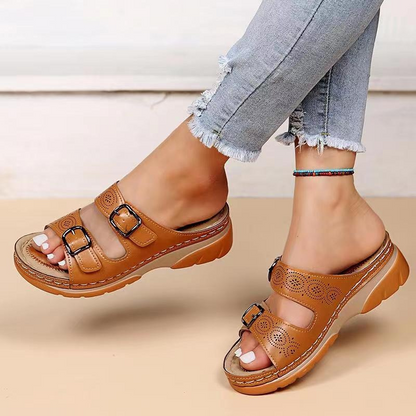 Van Veen orthopedische sandalen voor hielspoor, brede voeten & artrose"