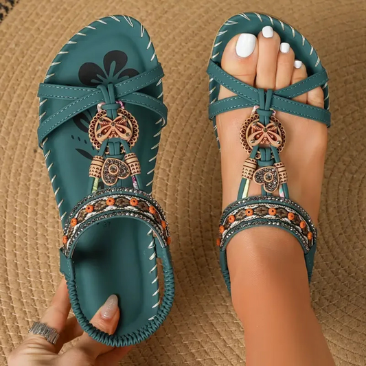 Patricia - Orthopedische sandalen voor Hielspoor, Brede Voeten & Artrose