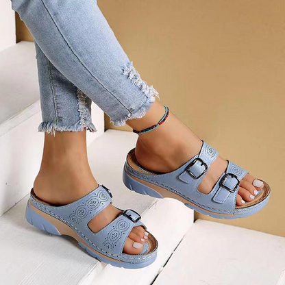 Van Veen orthopedische sandalen voor hielspoor, brede voeten & artrose"