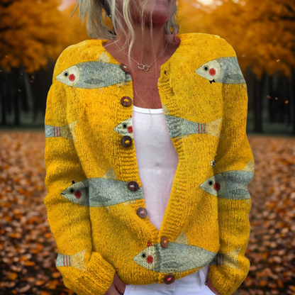 JASMIN | Zachte Tricot Cardigan voor het Dagelijks Leven