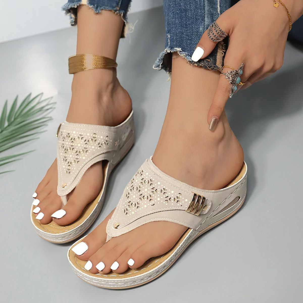Van Veen – Orthopedische Teenslippers voor Hielspoor, Brede Voeten & Artrose