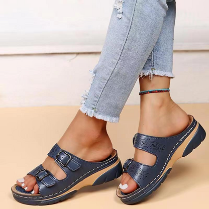 Van Veen orthopedische sandalen voor hielspoor, brede voeten & artrose"