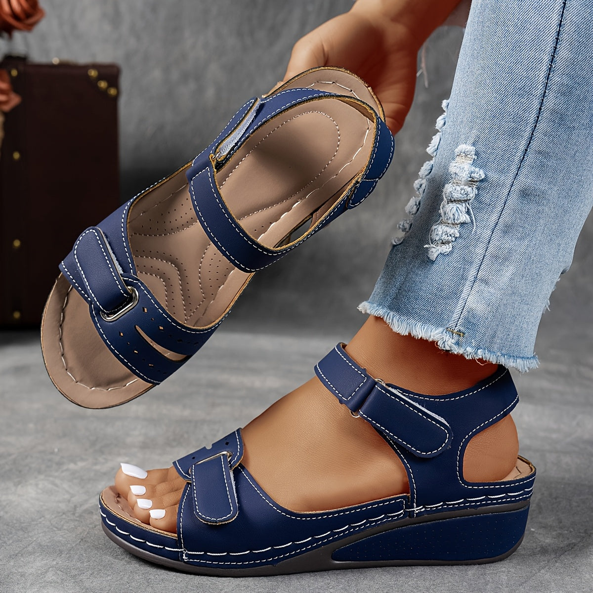 Van Veen – Orthopedische Comfort-Sandalen voor Hielspoor, Brede Voeten & Artrose ( Tijdelijk 1+1 Gratis )